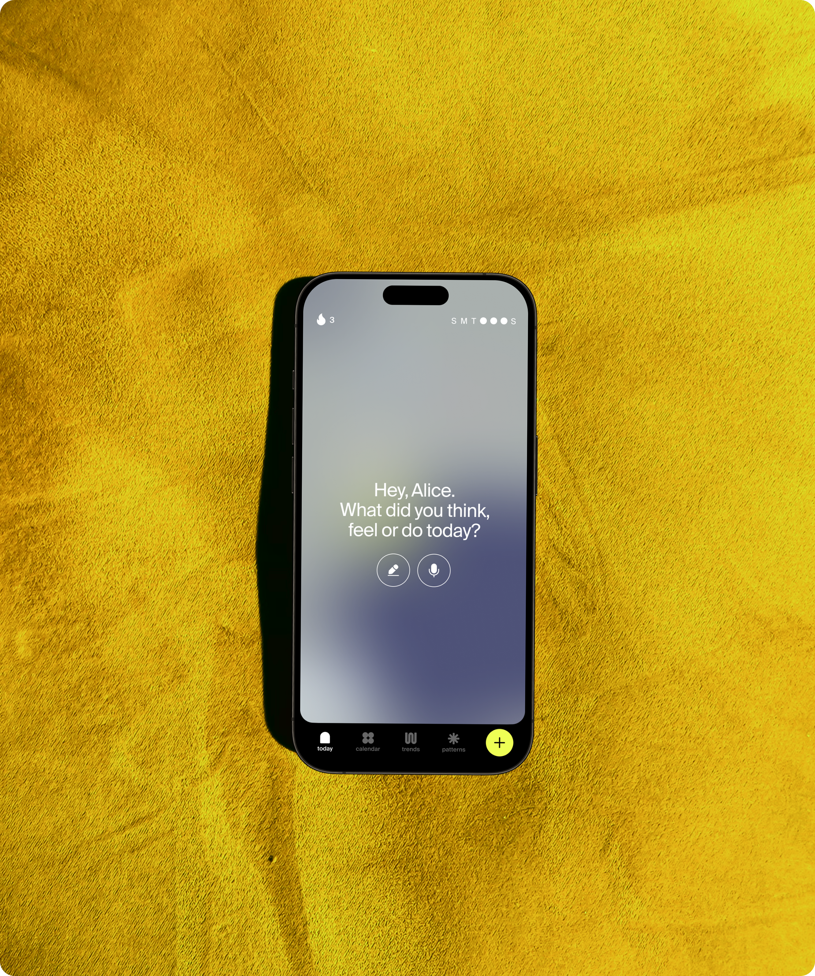 Happai App - Today Tab preview
